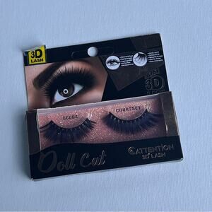 EBIN NEW YORK Wild Cat Strip Cat Eye 3D Makeup Beauty Lash Extension COURTNEY